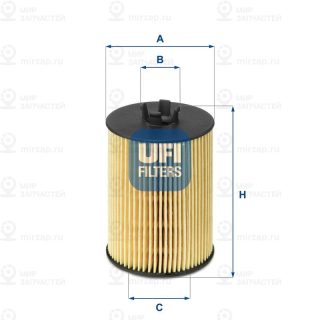 Фильтр масляный UFI 2506300