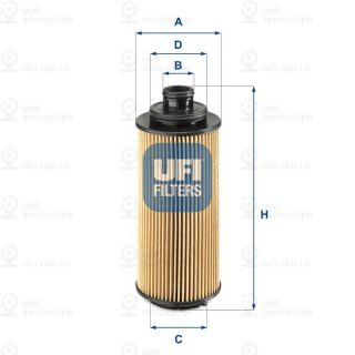 Запчасть UFI 2508200