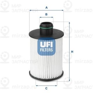 Фильтр масляный UFI 2509300