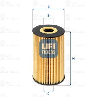 Фильтр масляный UFI 2510600