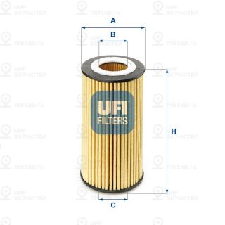 Фильтр масляный UFI 2515400