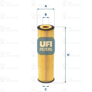 Фильтр масляный UFI 2515500