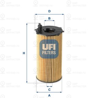 Запчасть UFI 2516700