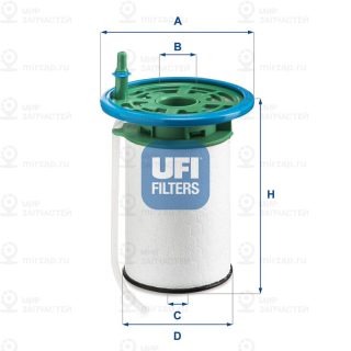 Запчасть UFI 2605300