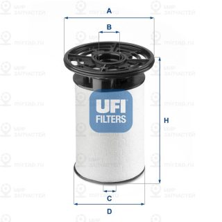 Запчасть UFI 2607600