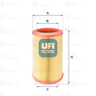 Фильтр воздушный UFI 2736600