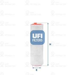 Фильтр воздушный UFI 2738400
