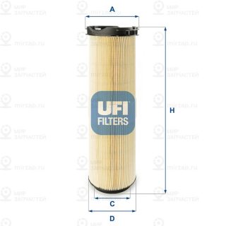 Фильтр воздушный UFI 2758500
