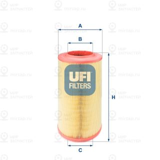 Фильтр воздушный UFI 2762800