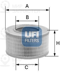 Запчасть UFI 2795600