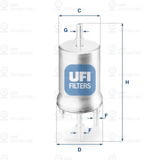 Запчасть UFI 3183200
