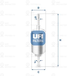 Запчасть UFI 3184400