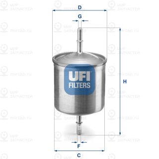 Запчасть UFI 3184600