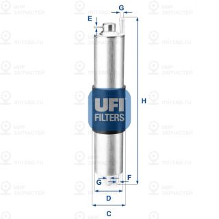 Запчасть UFI 3184700