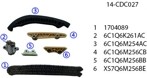 Запчасть UNITED MOTORS 14CDC027