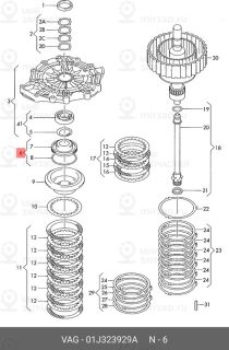 Запчасть VAG 01J323929A