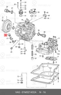 Запчасть VAG 01M321432A