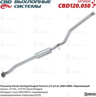 Запчасть CBD CBD120050