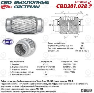 Запчасть CBD CBD301028