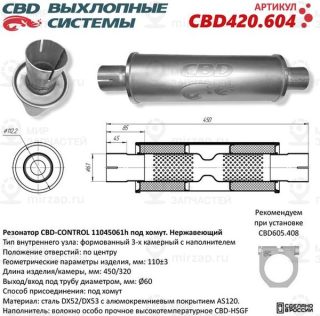 Запчасть CBD CBD420604