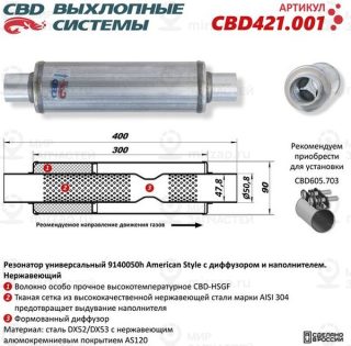 Запчасть CBD CBD421001