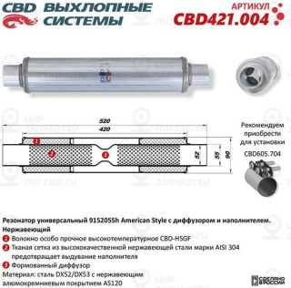 Запчасть CBD CBD421004