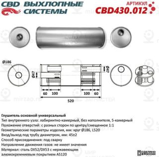 Запчасть CBD CBD430012