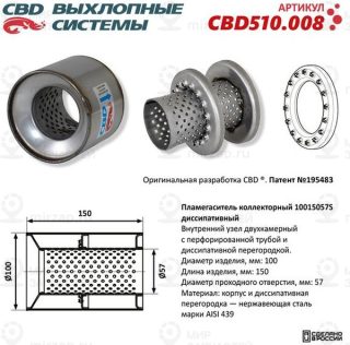 Запчасть CBD CBD510008