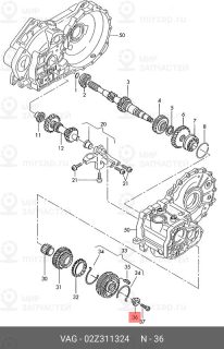 Запчасть VAG 02Z311324