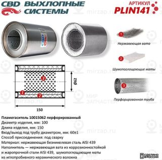 Запчасть CBD PLIN141
