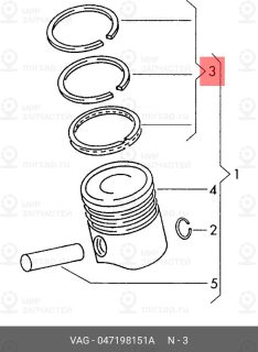 Запчасть VAG 047198151A