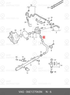 Запчасть VAG 06E127065N