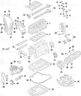Запчасть VAG 06K115243T