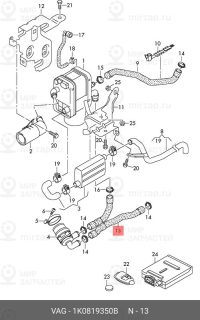 Запчасть VAG 1K0819350B