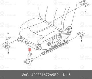 Запчасть VAG 4F0881672A9B9
