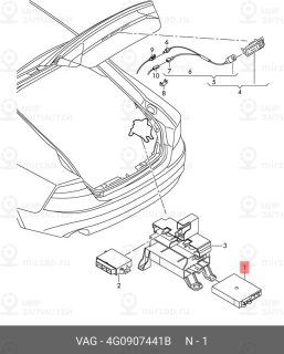Запчасть VAG 4G0907441B