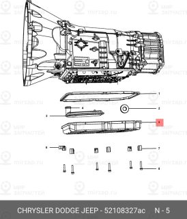 Запчасть CHRYSLER 52108327AC