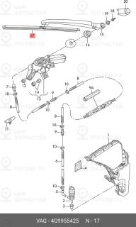 Запчасть VAG 4G9955425