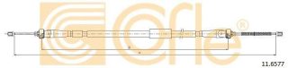 Трос Стояночного Тормоза Renault: Clio(4)Dr/Brake 1610/1433 Mm Cofle 116577