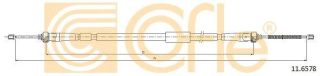 Трос Стояночного Тормоза Renault: Clio(4)Dr/Brake 1485/1308 Mm Cofle 116578