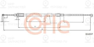 Запчасть Cofle 92104157