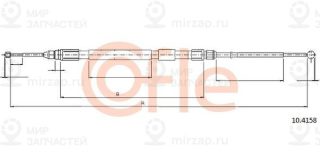 Запчасть Cofle 92104158