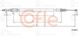 Запчасть Cofle 92104663