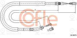 Запчасть Cofle 92109873