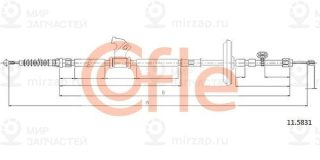 Запчасть Cofle 92115831