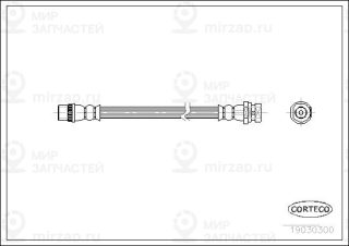 Тормозной шланг CORTECO 19030300