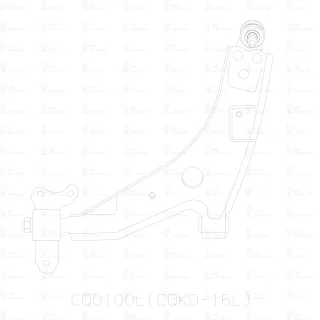 Рычаг независимой подвески колеса CTR CQ0100L