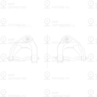 Рычаг независимой подвески колеса CTR CQ0117R