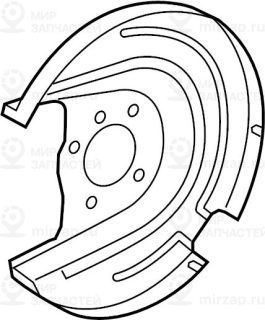 Запчасть VAG 5Q0615611M