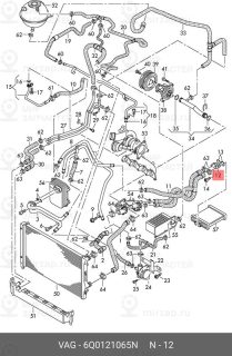 Запчасть VAG 6Q0121065N